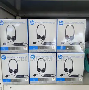 Hp Stereo 3.5mm G2 Headset With Noise Cancelling Microphone