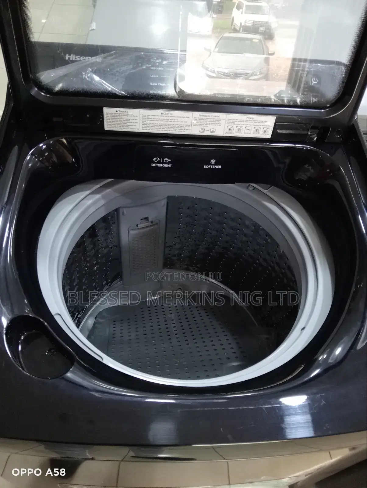Hisense Washing Machine 20kg Top Loader Automatic