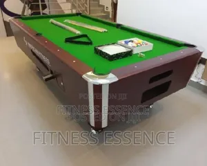 Brown Snooker Table