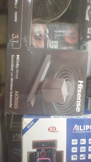 Hisense AX3100G 3.1ch 280W Soundbar With Wireless Subwoofer