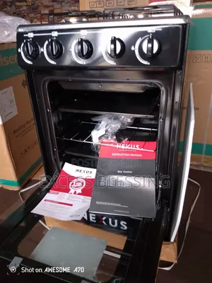 Nexus 4 Burners 50/55 Standing Gas Cooker Nx-50/55