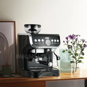 Commercial Espresso Coffee Machine With Integrated Grinder