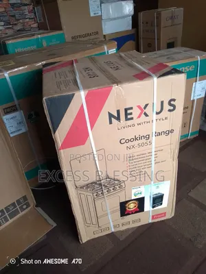 Quality Nexus 50/50 4 Burners Gas Cooker Nx-5055