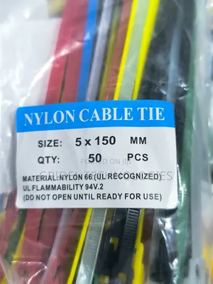 Reusable Cable Ties 50x150mm 50pcs