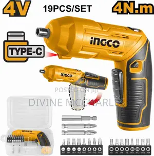 INGCO 4V Lithium-Ion Cordless Screwdriver Csdli0442