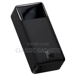 Baseus Bipow Digital Display Power Bank 30000mah 15W