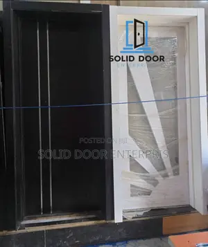 A Solid HDF French Door