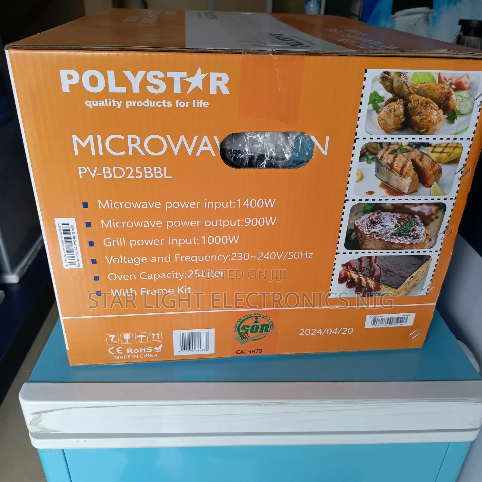 25 Liters Digital Display Microwave