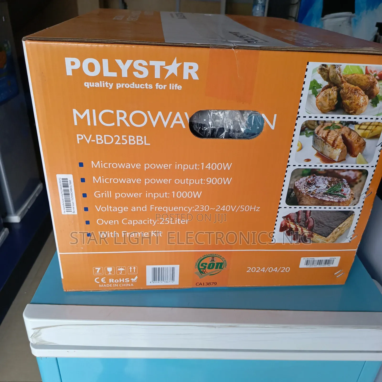 25 Liters Digital Display Microwave