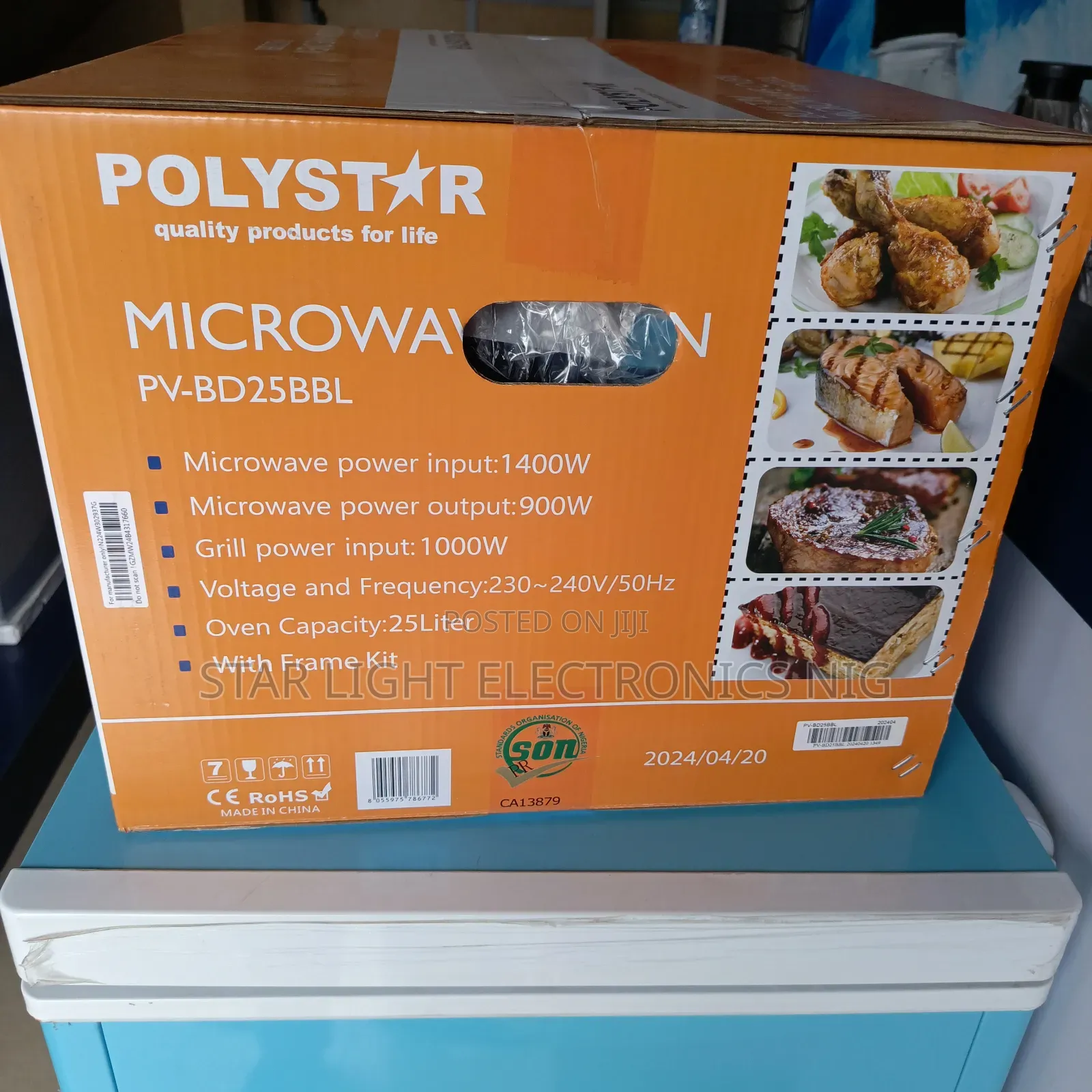25 Liters Digital Display Microwave