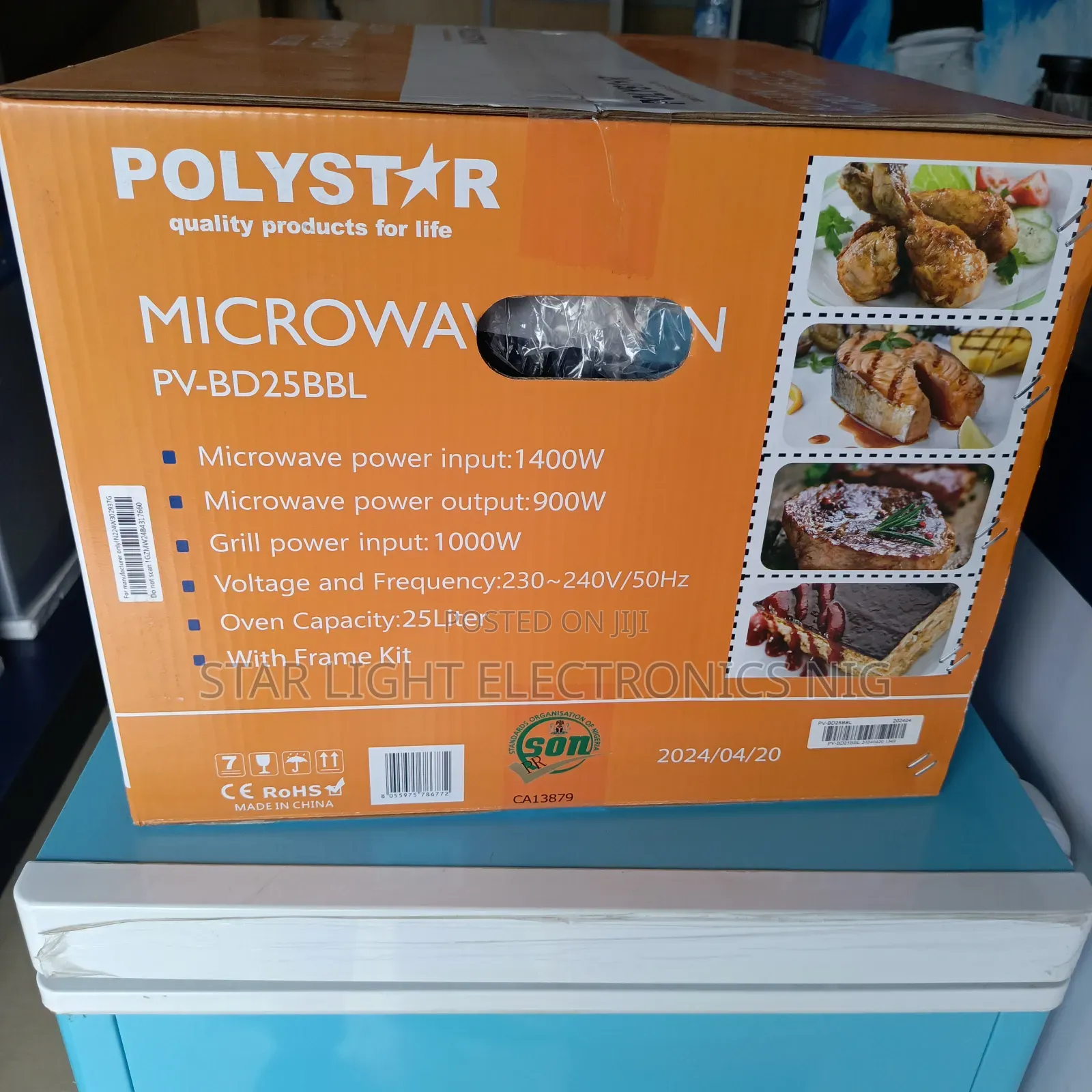 25 Liters Digital Display Microwave
