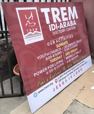 I Print on Sign Board