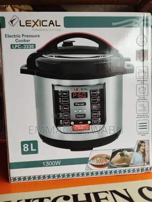 Lexical Professional 8litres Electric Pressure Cooker 1300wa