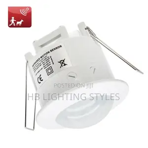 360 Degree Ceiling Mounted Inlay PIR Motion Sensor Switch