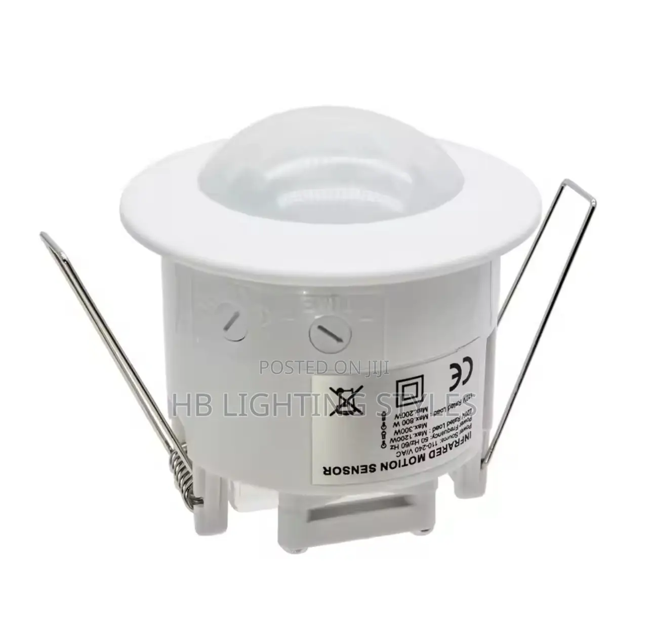360 Degree Ceiling Mounted Inlay PIR Motion Sensor Switch