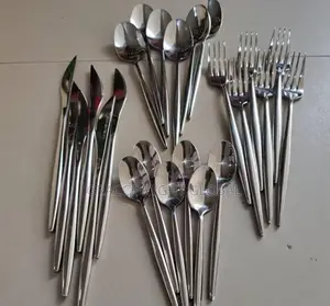 24pcs Pencil Design Stainless Steel Cutlery