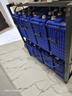 8pcs Haustrom Tubular Battery To Power 2ac Fridge Installed