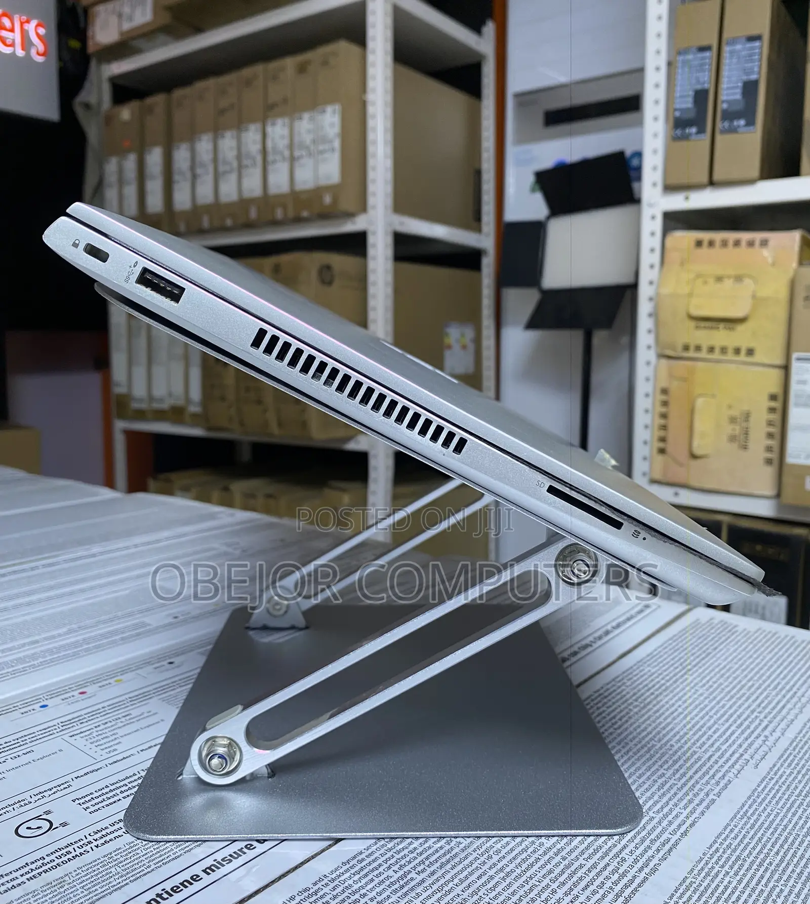 Metal Foldable Laptop Stand
