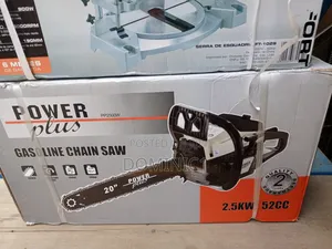 Power Plus Chainsaw 20 Inches Cutting Wood