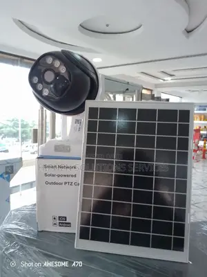 Solar Panel Battery Powered Wifi Bullet Camera Outdoor