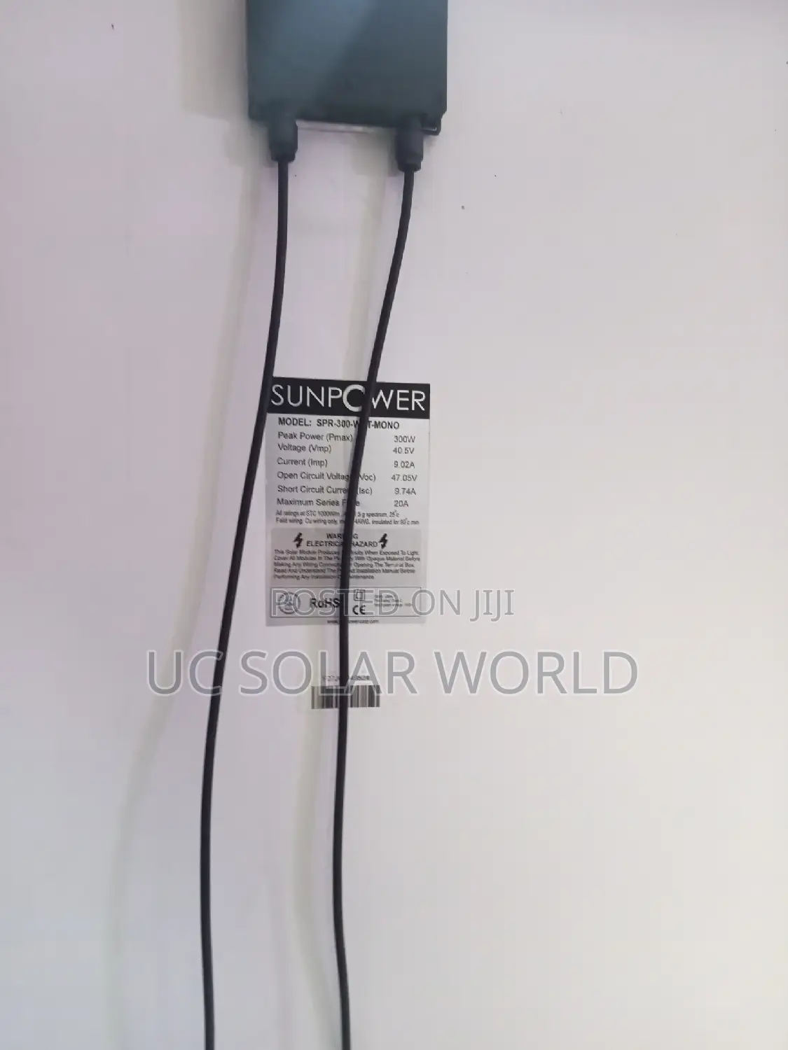 Sunpower 300w Panel
