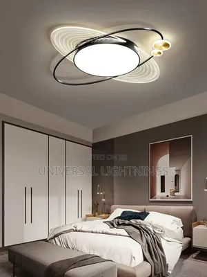 Bedroom 3 Colours Ceiling Flush LED Light