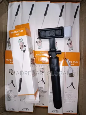 Selfie Stick With Led Light