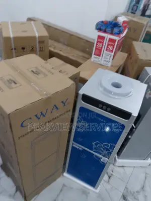 Top Trending Cway Double Door Water Dispenser With Fridge