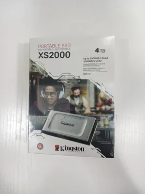 4tb Kingston Xs2000 External SSD Storage Drive (2000mb/S)