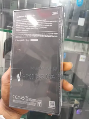 New Samsung Galaxy S10 Plus 128 GB Black