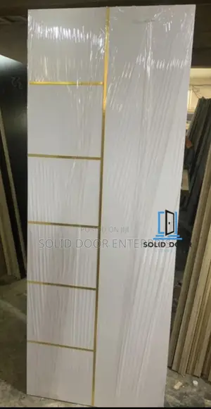 Solid HDF Glass Door