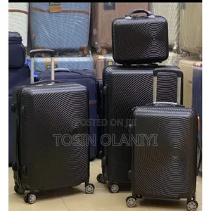 Original Luggage Box 4 Set Black