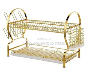 2layer Golden Dish Rack
