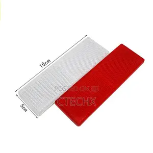 Car Plastic Reflective Warning Safety Plate Sticker