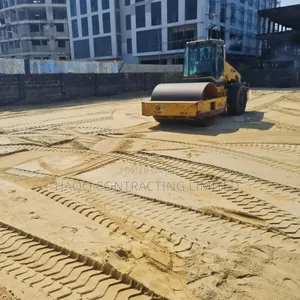 Building Foundation Sandfilling, Compactness, and Pilling
