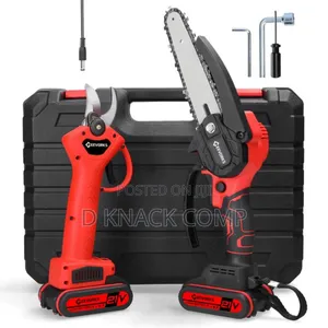 21V 6inches Electric Chainsaw 30 Mm Cordless Pruning Shear