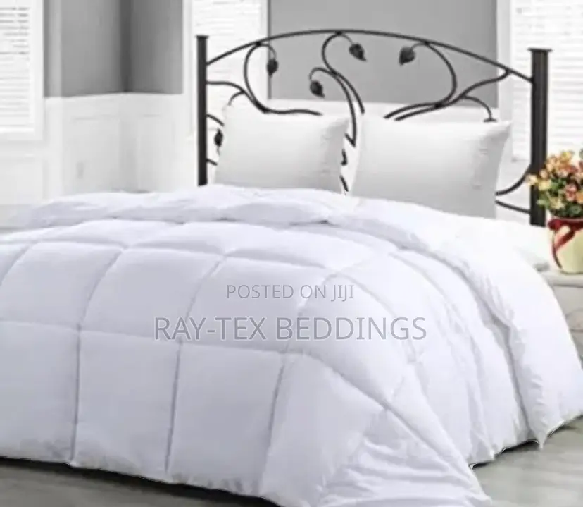 Plain White Bedding