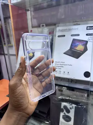 Soft Rubber Transparent Cover for Google Pixel 9 to 9 Pro