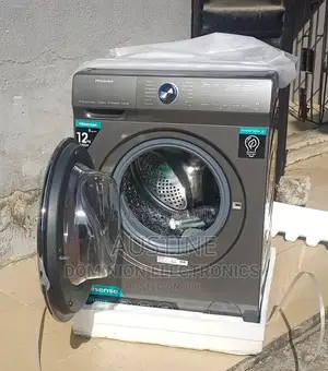 Brand New Hisense 12kg Wash Dryer Washing Machine>>Silver>>