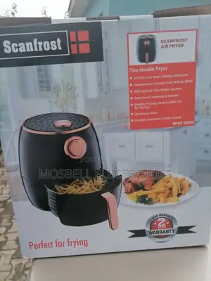 Scanfrost Airfryer 5.5litres Black