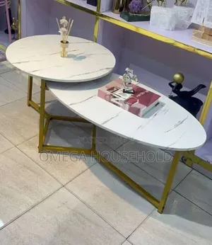 2 in 1 Marble Center Table.