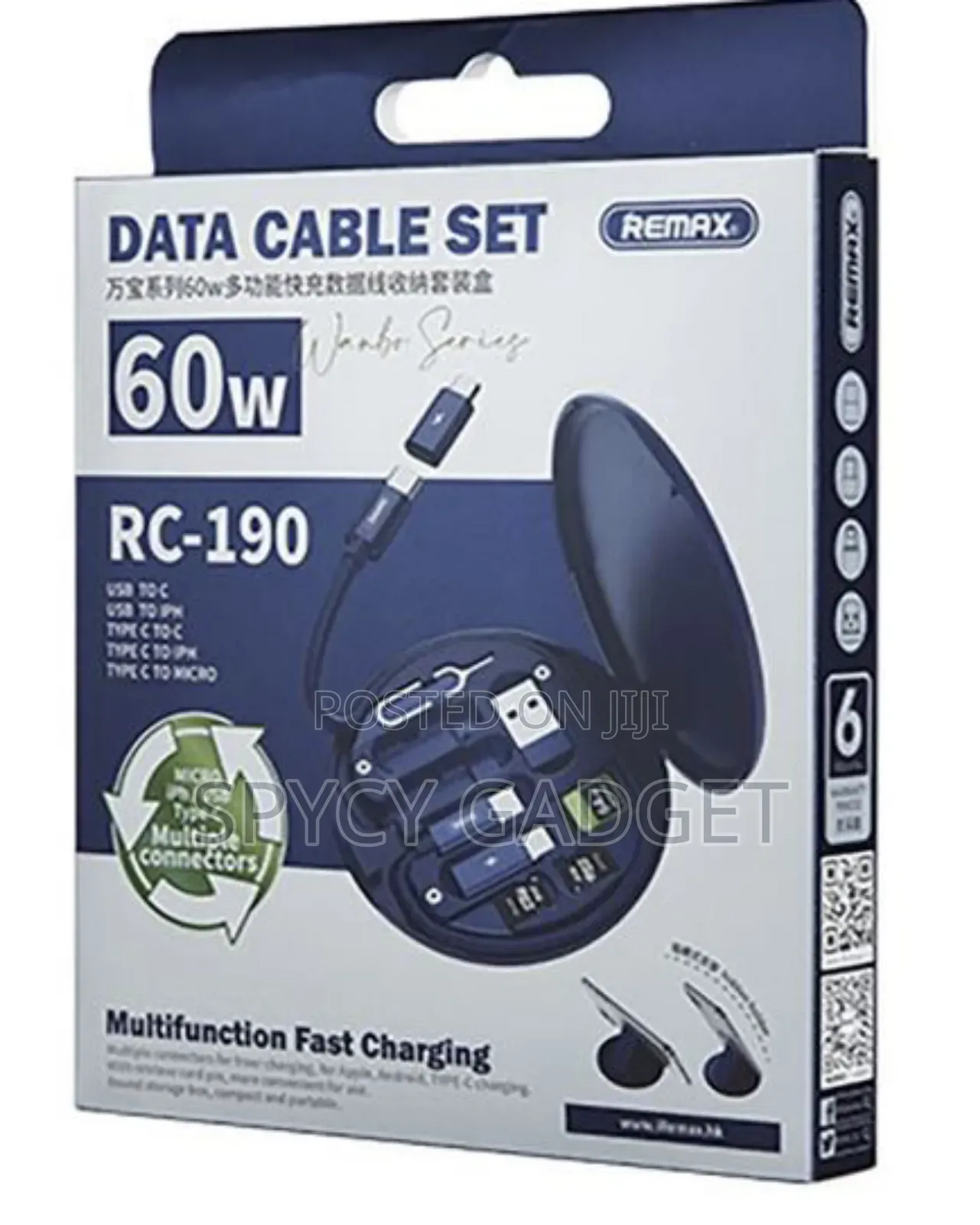 Fast Charging Data Cable Set
