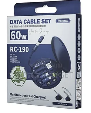 Fast Charging Data Cable Set