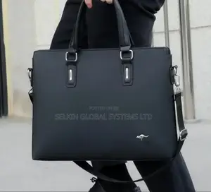 Luxury Designer Leather Business Handbag Laptop Bag