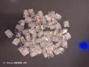 RJ11 RJ12 Connector Plug Network for Flat Cable