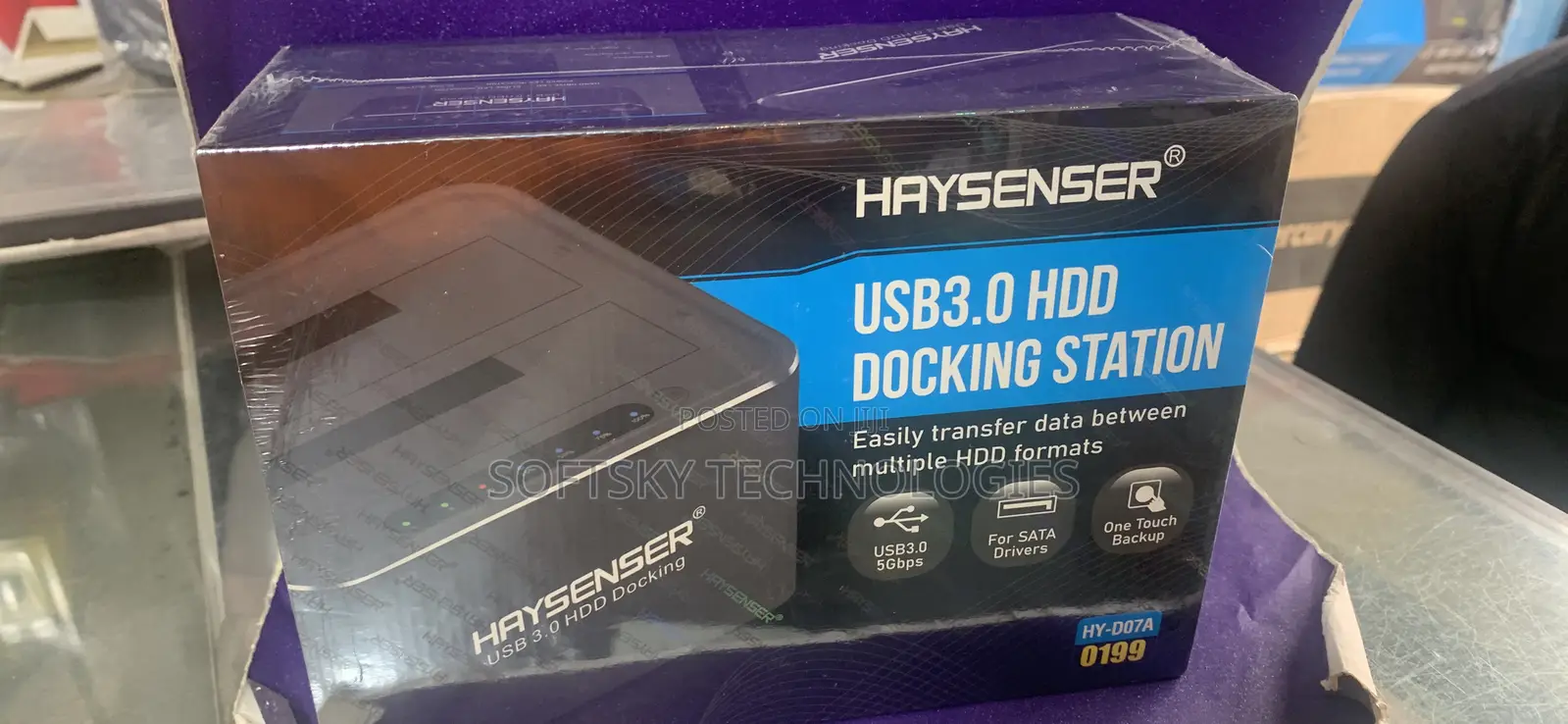 Haysenser HDD Docking Station Usb 3.0
