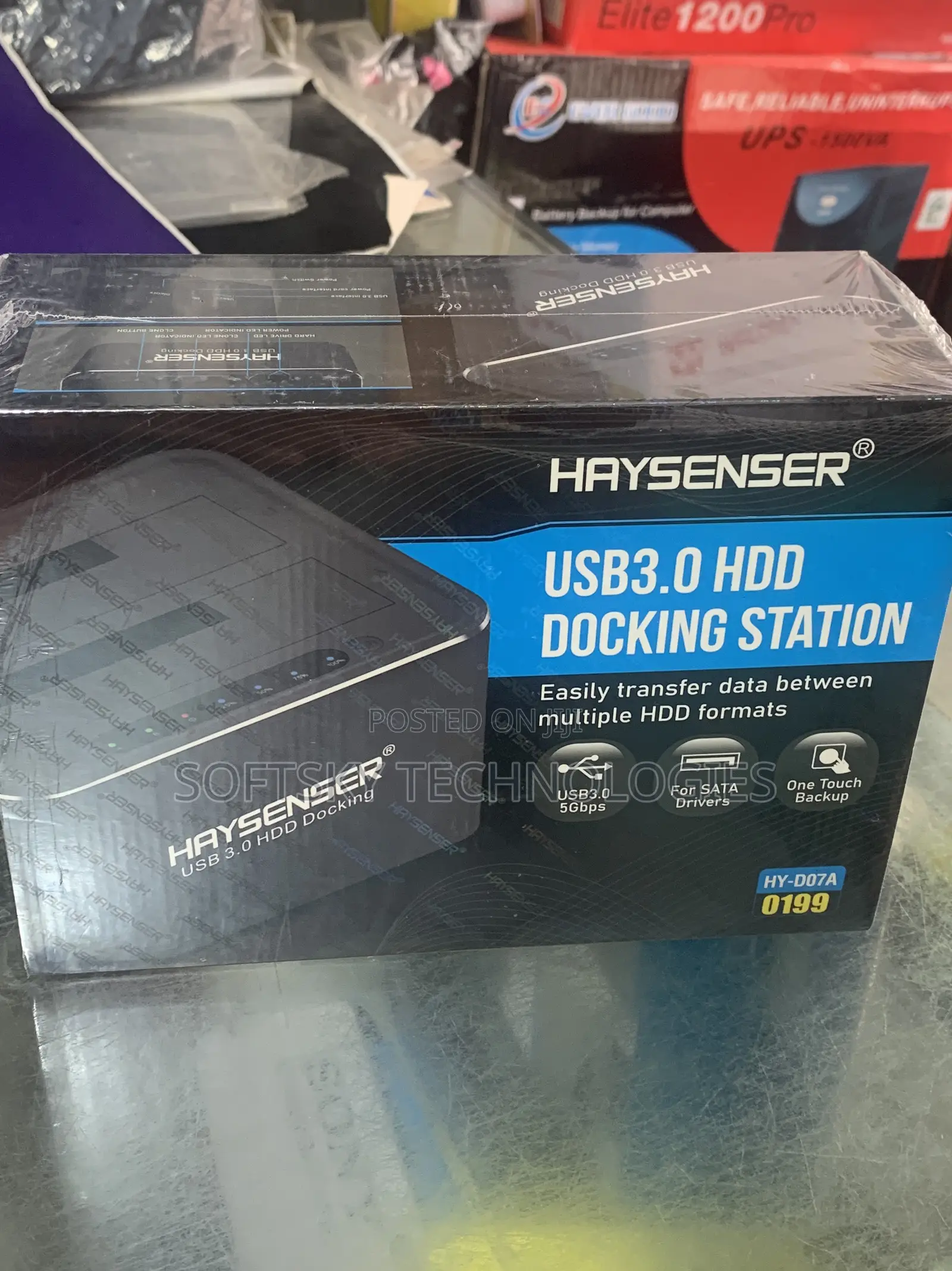 Haysenser HDD Docking Station Usb 3.0