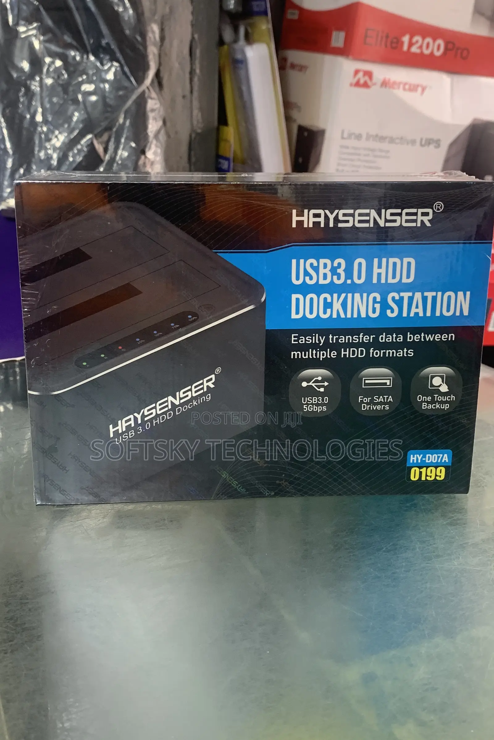 Haysenser HDD Docking Station Usb 3.0