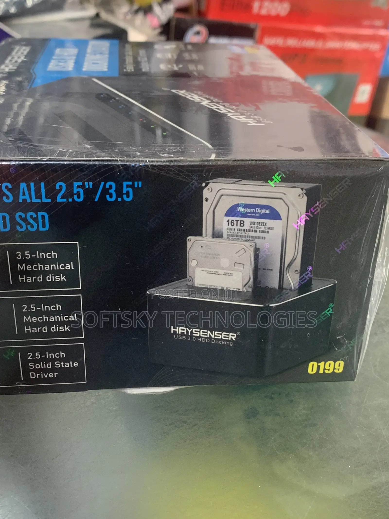 Haysenser HDD Docking Station Usb 3.0