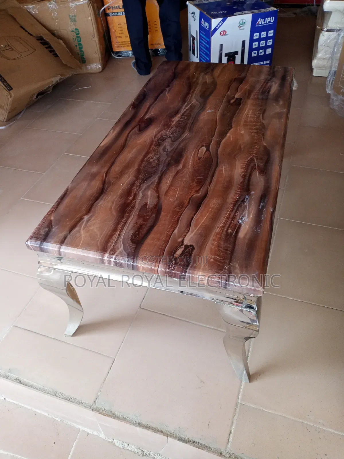Brand New Marble Top Rectangular Center Table